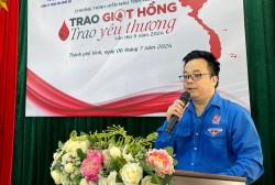 Đoàn Khối Doanh nghiệp tỉnh Nghệ An tổ chức chương trình hiến máu tình nguyện ‘Giọt máu hồng san sẻ yêu thương’