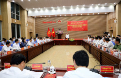 Tổng Bí thư Tô Lâm làm việc với Ban Thường vụ Tỉnh ủy Nghệ An