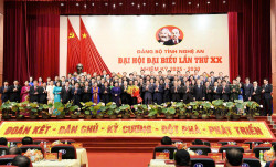 68 đồng chí được bầu vào Ban Chấp hành Đảng bộ tỉnh Nghệ An khóa XX, nhiệm kỳ 2025 – 2030