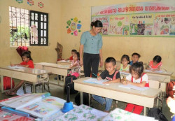 Bước tiến rõ rệt về chất lượng tiếng Việt của trẻ em dân tộc thiểu số Nghệ An