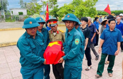 Xúc động đón liệt sĩ trở về đất mẹ sau hơn sáu thập kỷ xa quê hương