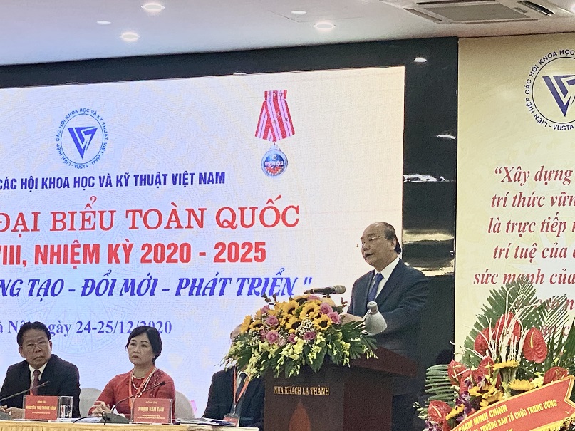 Phát biểu của Thủ tướng Nguyễn Xuân Phúc tại Đại hội đại biểu toàn quốc Liên hiệp Hội Việt Nam lần thứ VIII, nhiệm kỳ 2020-2025