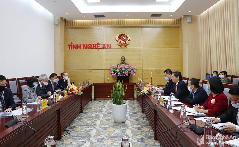 UBND tỉnh Nghệ An đã đề xuất JICA tiếp tục hỗ trợ phi dự án “Hỗ trợ chuyên gia thúc đẩy chuỗi giá trị sản phẩm nông nghiệp tại Nghệ An”