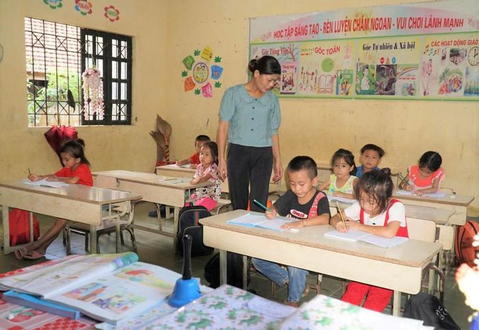 Bước tiến rõ rệt về chất lượng tiếng Việt của trẻ em dân tộc thiểu số Nghệ An