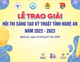 Hội thi sáng tạo Kỹ thuật tỉnh Nghệ An năm 2022 - 2023