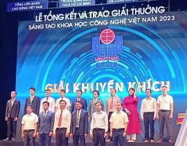 Lễ tổng kết và trao giải Giải thưởng sáng tạo khoa học công...