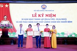 Trao Bằng khen của Liên hiệp các Hội Khoa học và Kỹ thuật Việt Nam  cho các tập thể, cá nhân có thành tích xuất sắc.