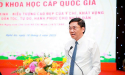 Phó Bí thư Thường trực Tỉnh ủy Nghệ An Hoàng Nghĩa Hiếu: Phát huy tinh thần tự lực, tự cường, ý chí vượt khó và dám nghĩ dám làm