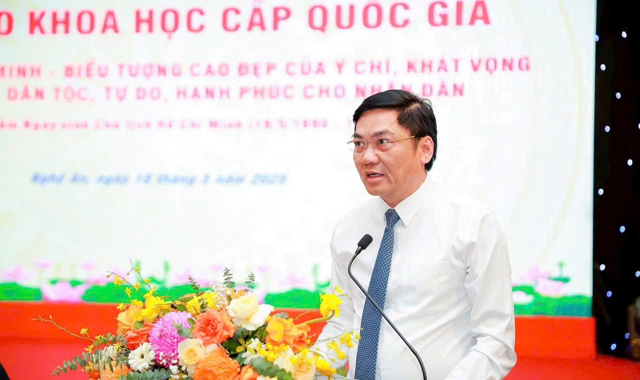 Phó Bí thư Thường trực Tỉnh ủy Nghệ An Hoàng Nghĩa Hiếu: Phát huy tinh thần tự lực, tự cường, ý chí vượt khó và dám nghĩ dám làm
